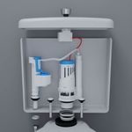 Kit Acionador Duplo para Caixa Acoplada Blukit