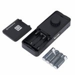 Fechadura Digital de Sobrepor com Biometria Athenas Preto