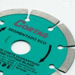 Disco Diamantado Segmentado 4.3/8" 110x20mm Eco Cortag