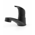 Monocomando para Banheiro Mesa Bica Baixa Preto 9039 ABS