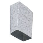 Bocal Retangular Aço Corte 28 Zincado Natural Calhaforte