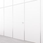 Porta para Divisória Semi-Oco UV Branco Max 211x82x3,5cm