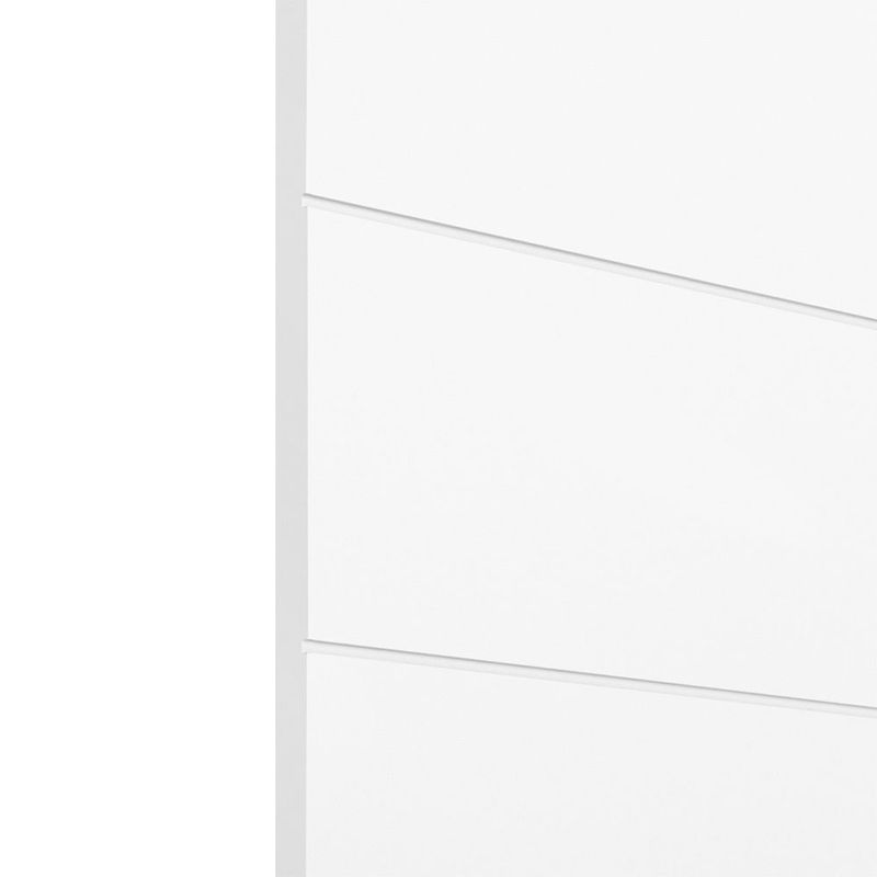 Folha de Porta Frisada Bella MDP Semissólida Branco UV 210x82cm