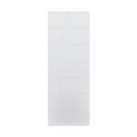 Folha de Porta Frisada MDP Elegance Semissólida Branco UV 210x82cm