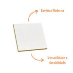 Painel Mdf 2 Faces Branco Plus TX 2750x1850x15mm