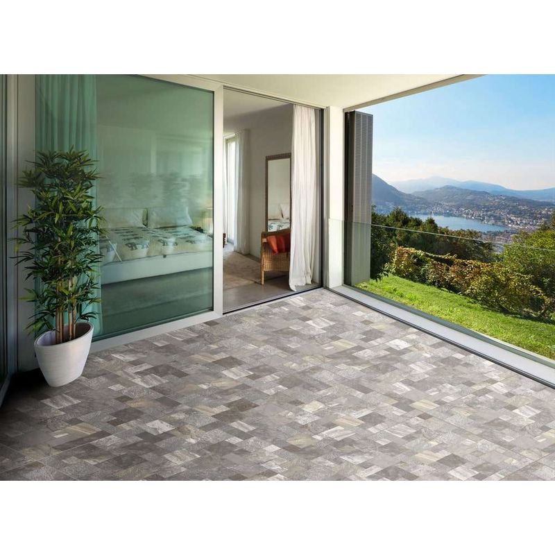 Piso São José Bold Granilhado Cinza 60,5x60,5cm 2,58m2