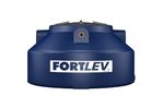 Caixa d'Água Polietileno Fortplus com Tampa Rosca Azul 310L Fortlev