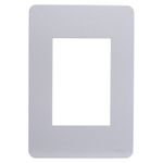 Placa 3 Postos 4x2 sem Suporte Gamma Silver Orion