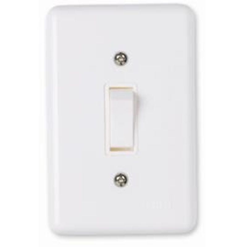Conjunto Interruptor Simples 6A/250V 4x2 Branco Stylus