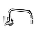 Torneira para Cozinha Parede 1/4V Bica Média Cromado 1164 C29