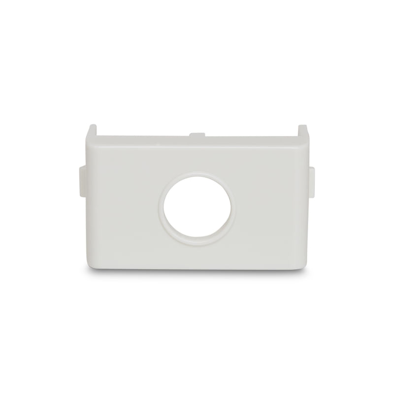 Módulo Saída de Fio com 2 Peças Branco Lunare