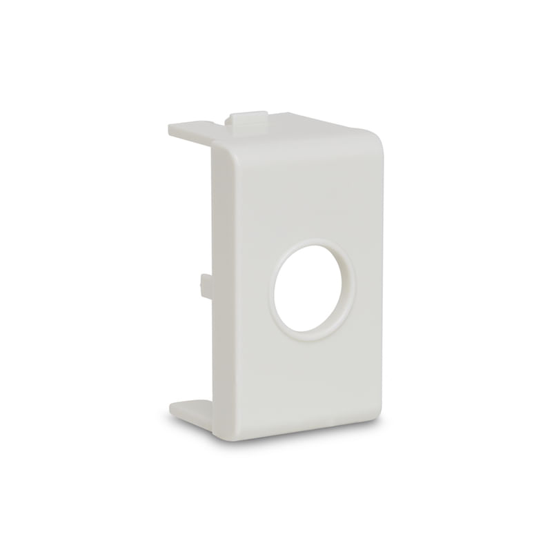 Módulo Saída de Fio com 2 Peças Branco Lunare