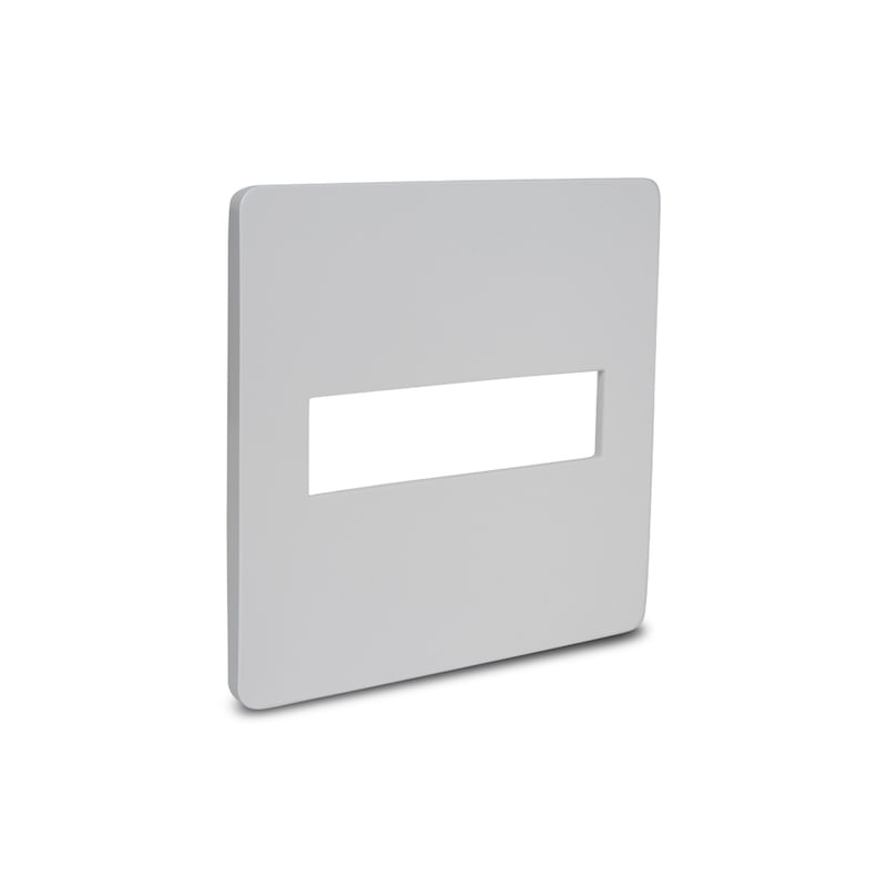 Placa 2 Postos 4x4 sem Suporte Branca Orion