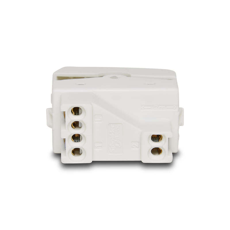 Módulo Interruptor Paralelo 10A/250V Branco Lunare