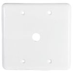 Placa Saída de Fio 4x4 Branca Stylus