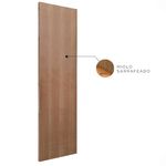 Folha de Porta Lisa Sarrafeada p/Verniz Curupixá Encabeçada 210x92cm