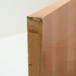 Folha de Porta Lisa Sarrafeada p/Verniz Curupixá Encabeçada 210x92cm