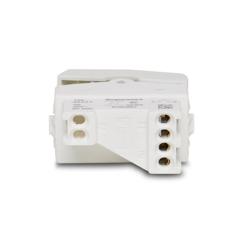 Módulo Pulsador para Campainha 10A/250V Branco Lunare