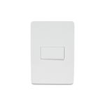 Conjunto Interruptor Simples 10A/250V 4x2 Branco Orion