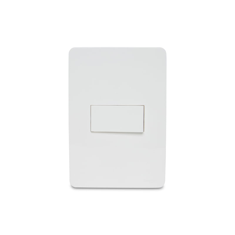Conjunto Interruptor Simples 10A/250V 4x2 Branco Orion