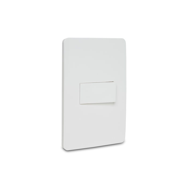 Conjunto Interruptor Simples 10A/250V 4x2 Branco Orion