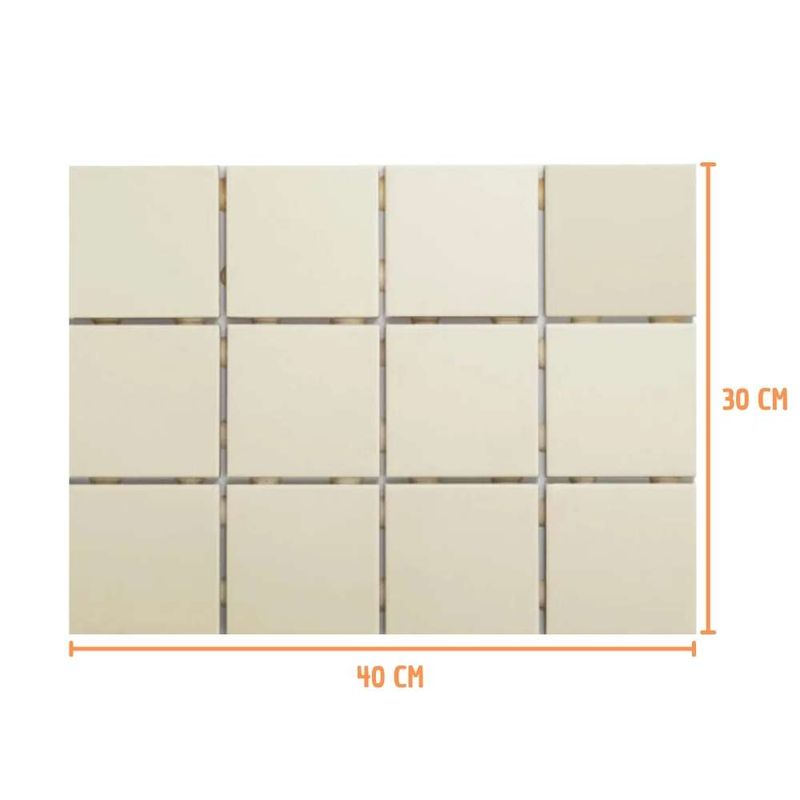 Revestimento Sand Bold Acetinado Bege 10x10cm 1,95m2