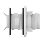 Válvula Branca para Tanque com Tampa 1.1/4" Tigre