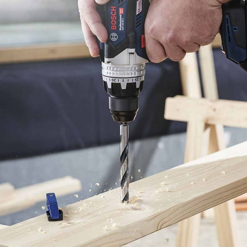 Broca de Aço Rápido (HSS) PointTeQ 4mm 5/32" com 2 Peças Bosch