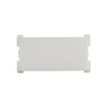 Módulo Cego com 2 Peças Branco Linha B3