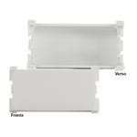 Módulo Cego com 2 Peças Branco Linha B3