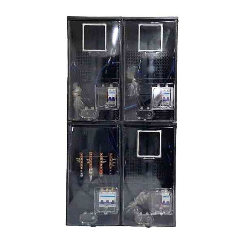 Caixa P Lateral para 3 Medidores Montada Padrão Cpfl/Enel/Bandeirantes