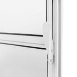 Janela Basculante Vidro Boreal Alumínio Branco 40x100cm
