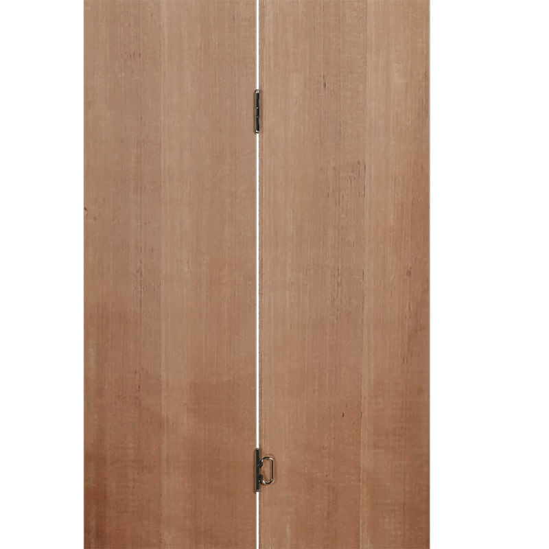 Porta Camarão Sarrafeada Padrão Curupixá com Ferragens 210x62cm