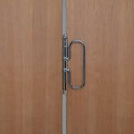 Porta Camarão Sarrafeada Padrão Curupixá com Ferragens 210x62cm