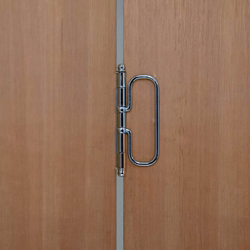 Porta Camarão Sarrafeada Padrão Curupixá com Ferragens 210x62cm