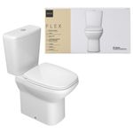 Kit Vaso Sanitário com Caixa Acoplada Flex 3/6L Branco Deca