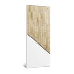 Folha de Porta Lisa Sólida HDF Pinus Primer 210x72cm