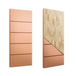 Folha de Porta Frisada Sólida HDF Pinus Curupixá FR02 210x82cm