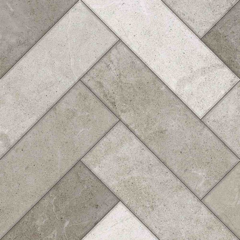 Piso Trento HD Bold Acetinado ABS Cinza 57x57cm 3,30m2