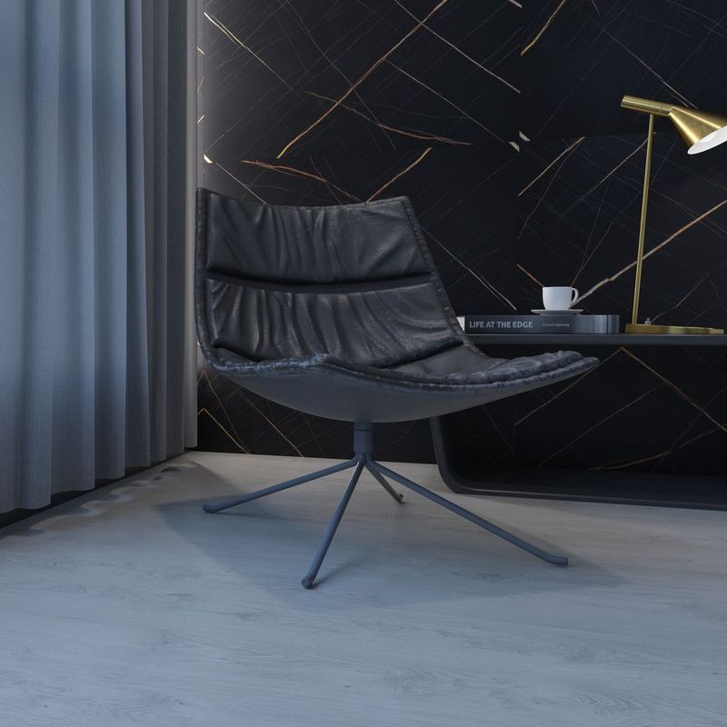 Piso Vinílico Cola Magnifique Dominique 2mm 18x122cm caixa c/ 4,49m2