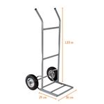 Carrinho Multiuso Aço Roda Pneumática 1,03m x 36 x 29cm 180Kg
