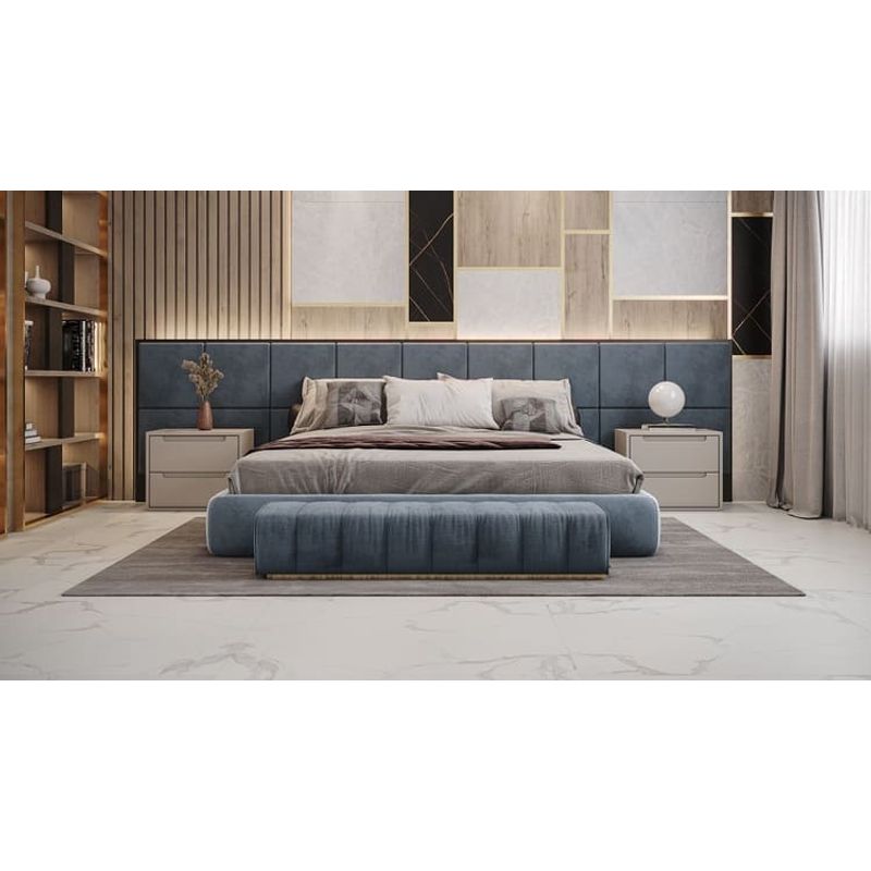 Piso Vinílico Cola Chateau Decor Saumur 2mm 92x92cm caixa c/ 5,08m2