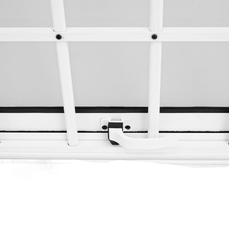 Maxim-ar Vidro Boreal com Grade Alumínio Branco 60x80cm