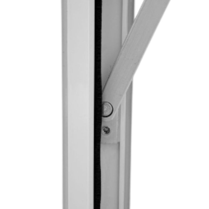 Maxim-ar Vidro Boreal com Grade Alumínio Branco 60x80cm