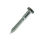 Parafuso Aço Zincado Rosca Soberba Cabeça Sextavada 1/4x40mm 200 peças