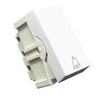 Módulo Pulsador para Campainha 10A/250V Branco Home