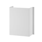 Carenagem Dobrada para Fixação com Parafuso Branca 70x20x10cm Astra