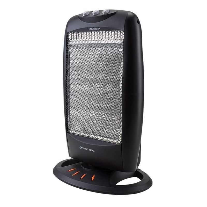 Aquecedor Halógeno AH-02 Preto 1200W 220V