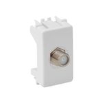 Módulo Tomada Coaxial para Antena de TV Branco Simon 19/20