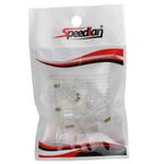 Conector RJ45 CAT6 50U com 10 Peças